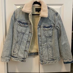 Banana Republic Denim wool lined jacket XS - No Tags Never worn